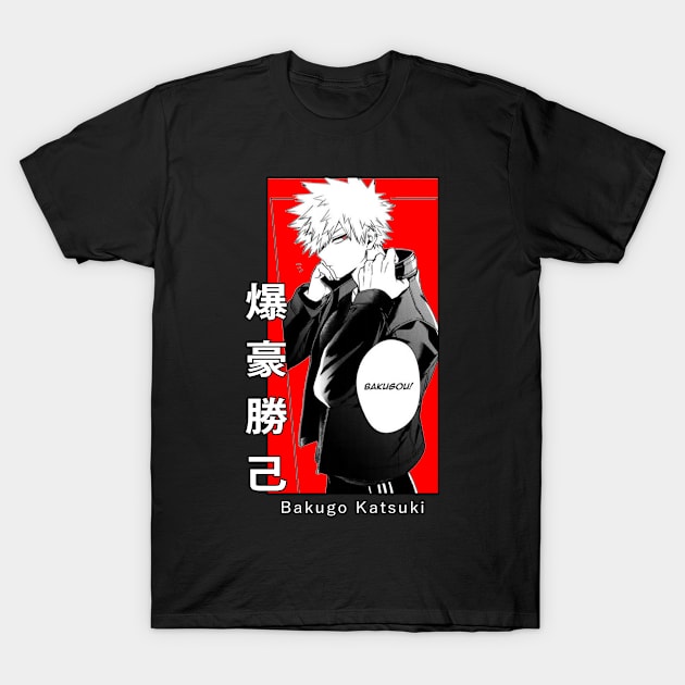 Hot Bakugo Katsuki! T-Shirt by Jack Jackson